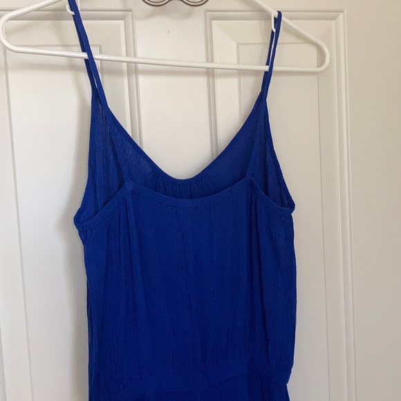 Blue jumpsuit. Size Small - Picture 4 of 4